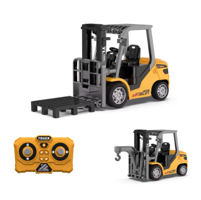 Mini Chariot Élévateur Réaliste – Jouet Collectible, Cadeau Original et Décor de Bureau